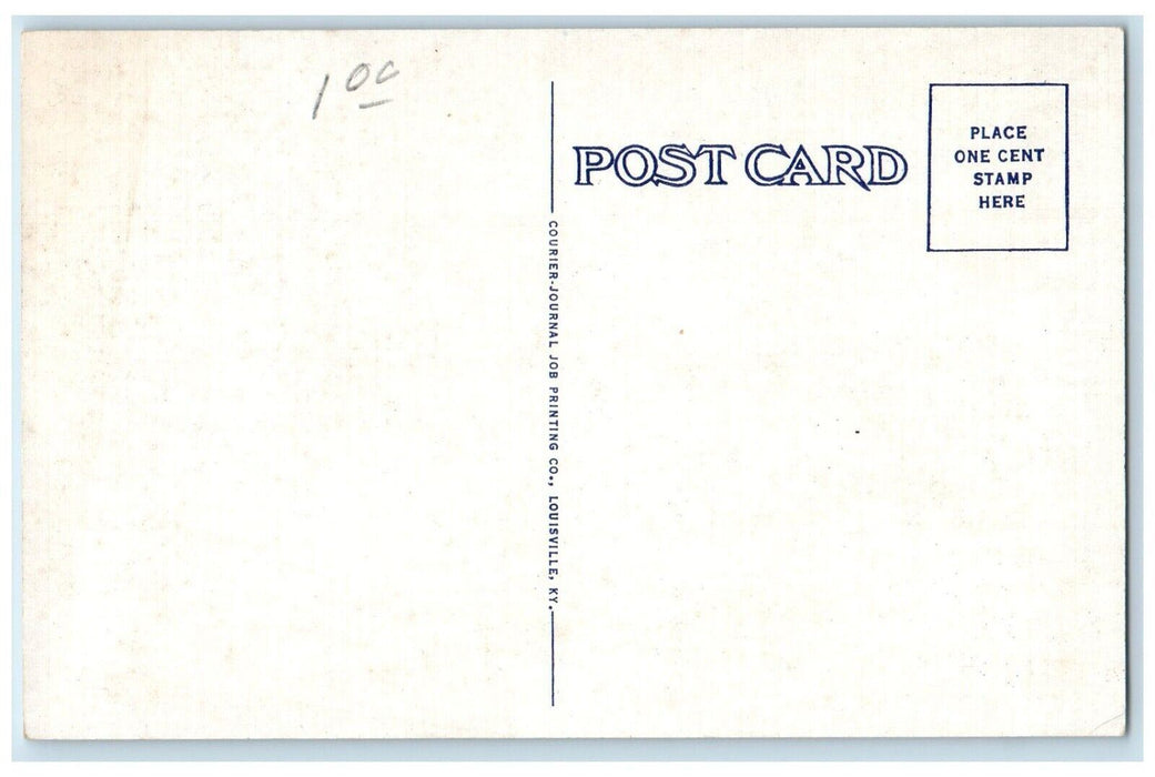 c1930's Oglethorpe Hotel Building Cars Street View Brunswick Georgia GA Postcard