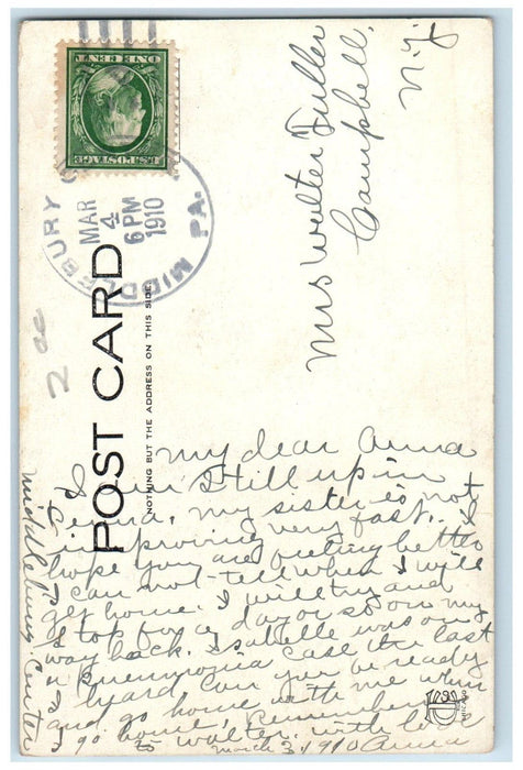 1910 The Empire Building Atlanta Georgia GA Middlebury Center PA Postcard