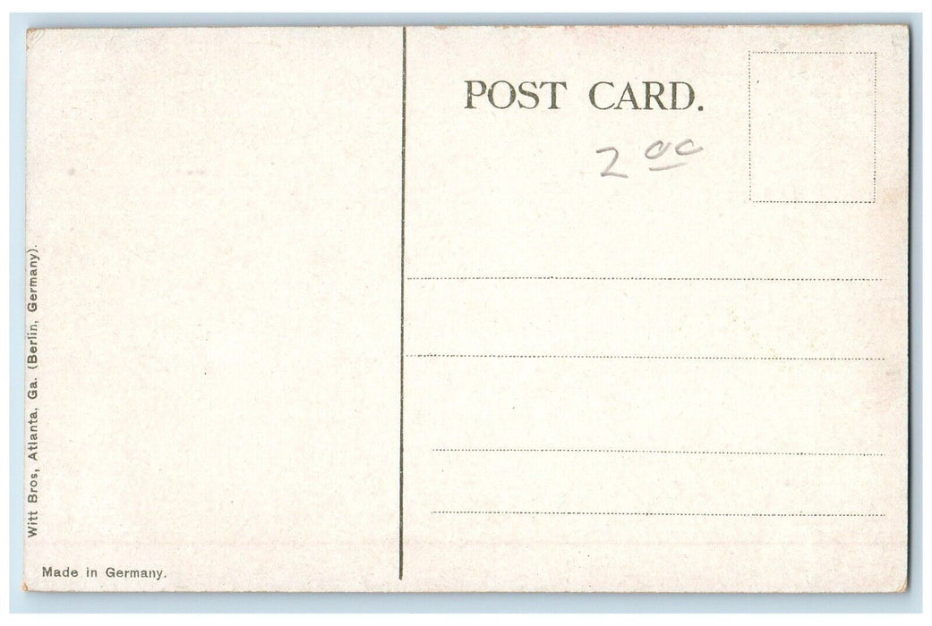 c1910 Swan Island Grant Park Atlanta Georgia GA Unposted Antique Postcard