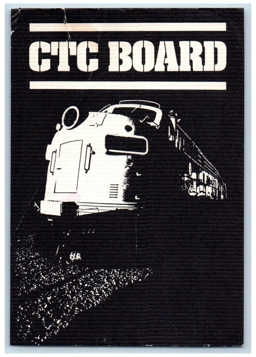 c1910's Denver CO, Kaysville UT Railroad History CTC Board Antique Postcard