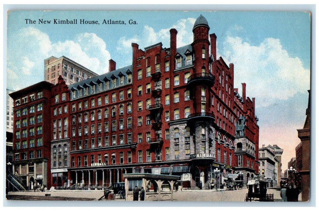 c1910 The New Kimball House Atlanta Georgia GA Antique Unposted Postcard