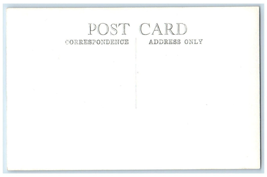 c1910's Residence Boat House Canoe Lake Sunapee Shore NH RPPC Photo Postcard
