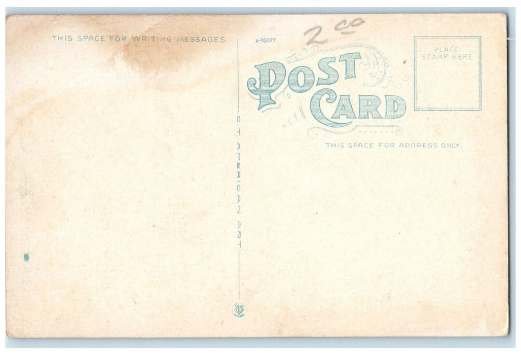 c1940's US National Army Cantonment Camp Gordon Atlanta Georgia GA Postcard