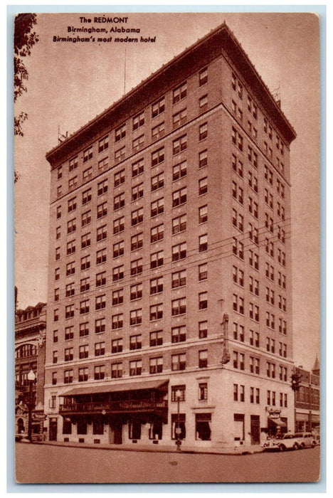 c1905 Redmont Hotel Birmingham Alabama AL Antique Advertising Postcard