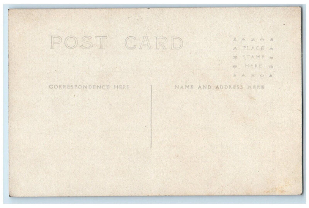c1910's Ferry And Channel At Pentwater Michigan MI RPPC Photo Unposted Postcard