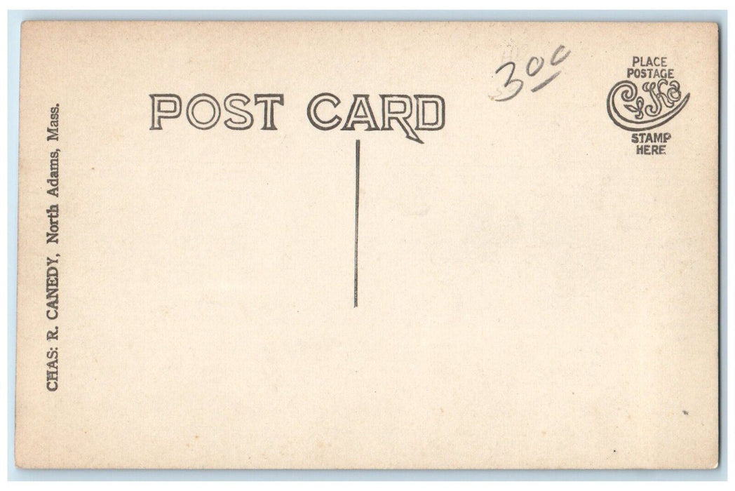 c1910's Birds Eye View From The Mohawk Trail Stamford VT RPPC Photo Postcard