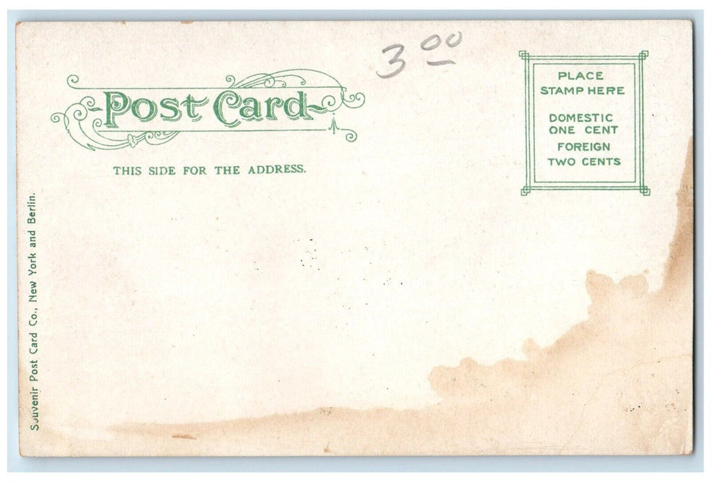 c1905 Ferry Boat Gov Winthrop New London Steamer Groton Connecticut CT Postcard
