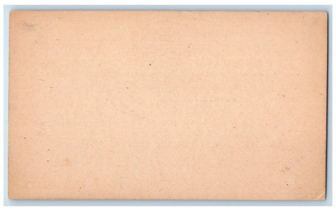 c1880's Messrs. Haas & Freid Painters Decorators Contractors NY City Postal Card