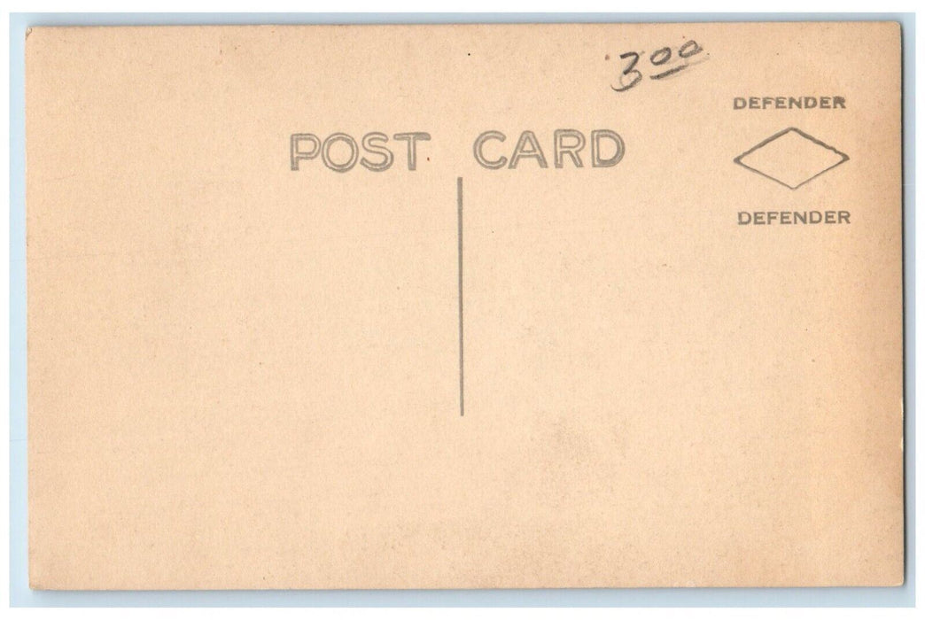 Observation Tower Car Indian Head New Hampshire NH Vintage RPPC Photo Postcard