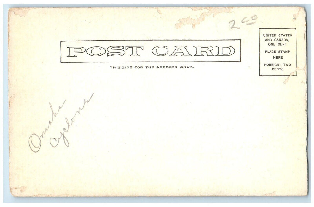 c1905 Residence Section Thirty Second Seward Calamity Omaha Nebraska NE Postcard
