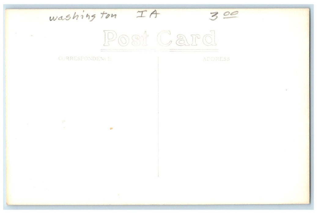 c1940's The McCleery Cuming Co. Inc Washington Iowa IA RPPC Photo Postcard
