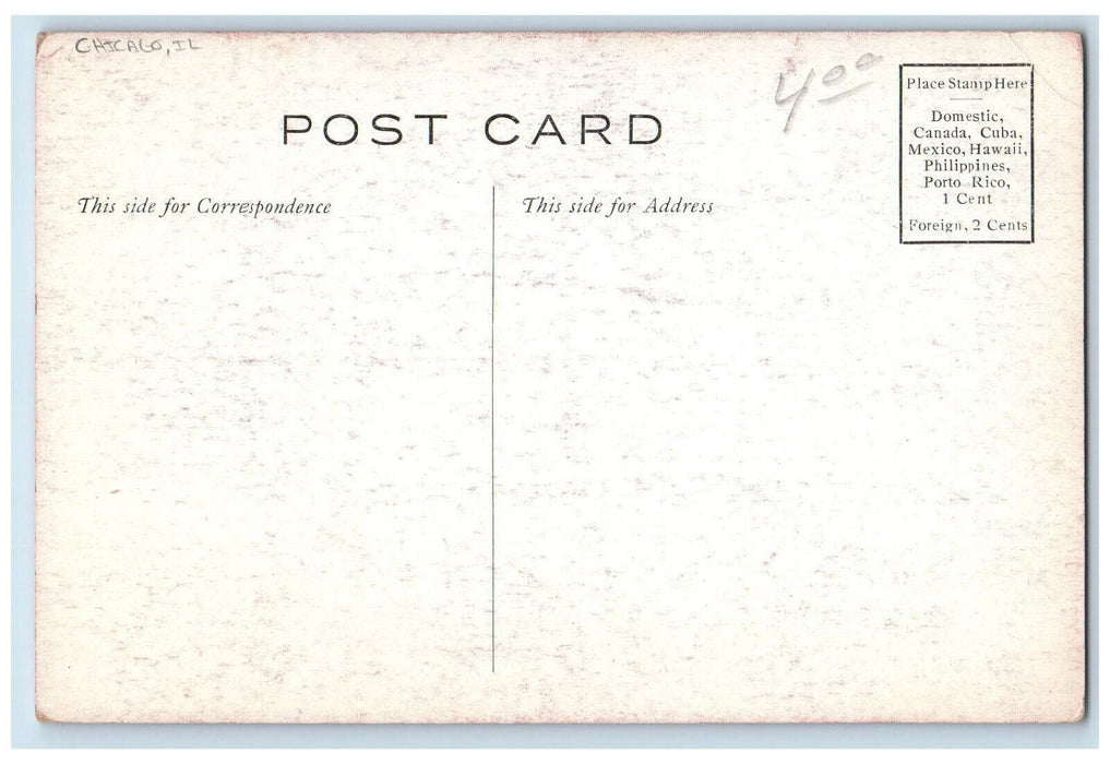 Franco-American Hygienic Co. Shipping Department Chicago Illinois IL Postcard