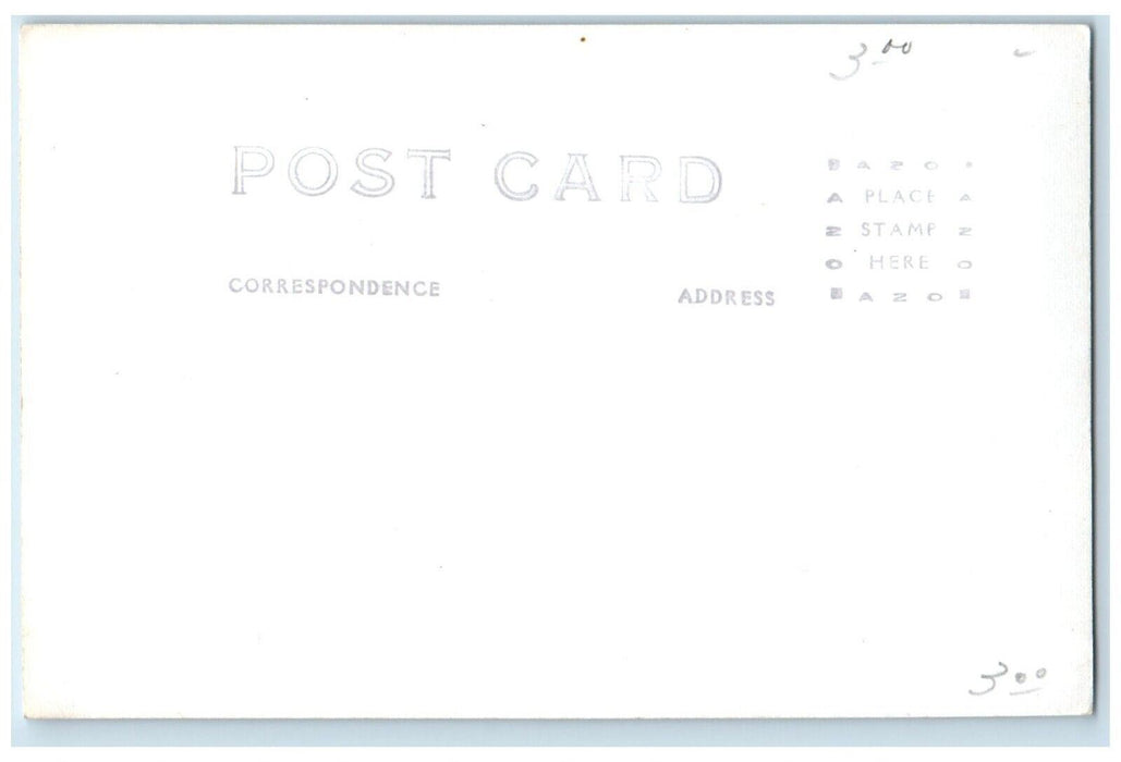 c1926 East College Entrance DePauw University Greencastle IN RPPC Photo Postcard