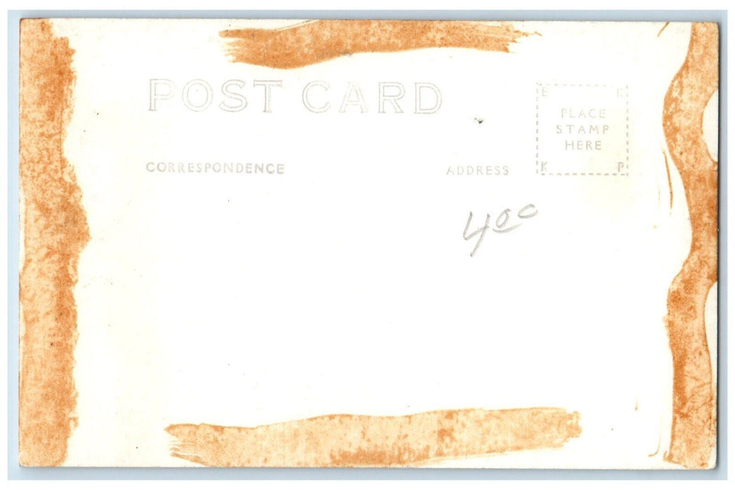 c1940's Globes Pan American Airways Bldg. Miami Florida FL RPPC Photo Postcard