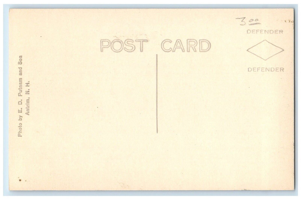 c1920's Mt. Liberty From Indian Head White Mountains NH RPPC Photo Postcard
