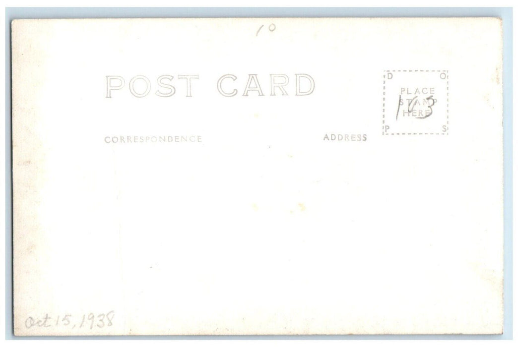 1940's The Little Brown Church Vale Near Nashua Iowa IA RPPC Photo Postcard