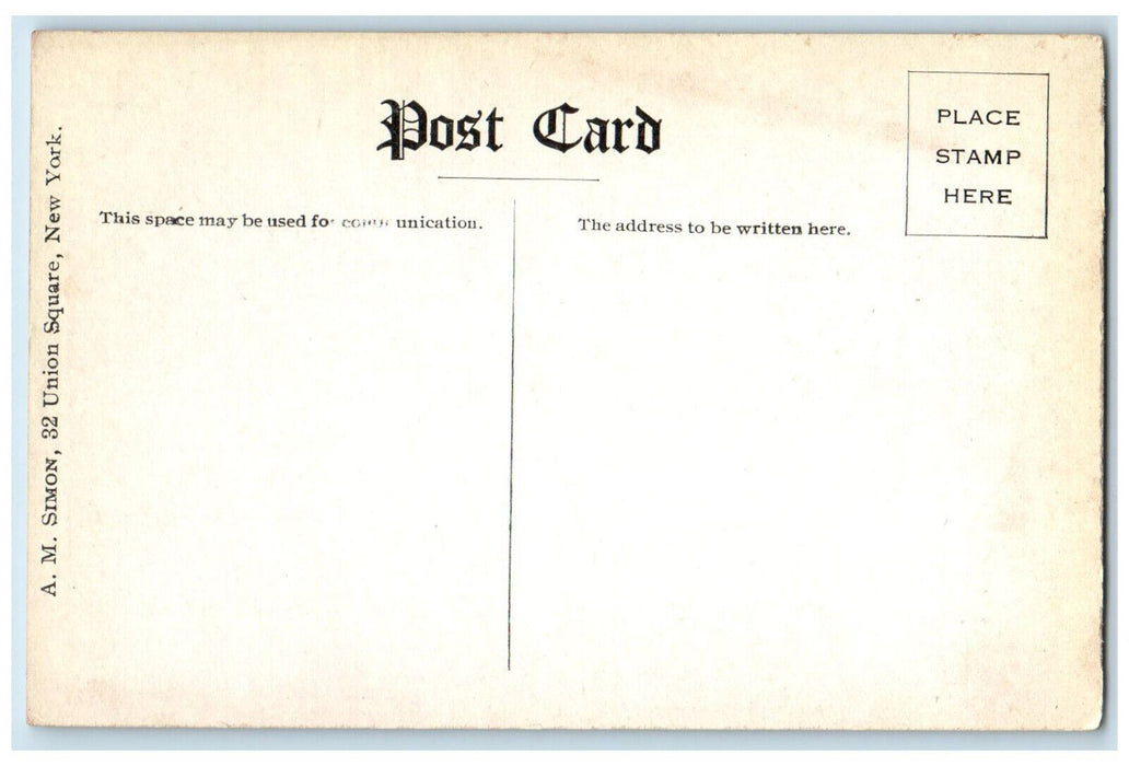 c1920's Battery Street Camp Hancock Augusta Georgia GA WW1 Antique Postcard