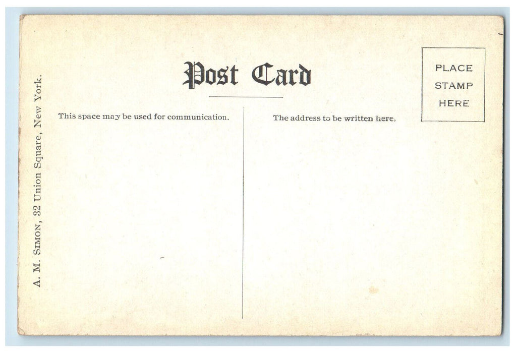 c1940's Candy Cigars or Cigarettes Camp Hancock Augusta Georgia GA WW2 Postcard