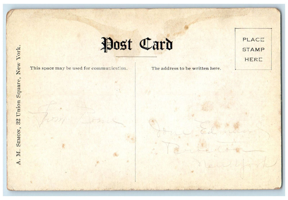 c1940's Division Headquarters Camp Hancock Augusta Georgia GA WW2 Postcard