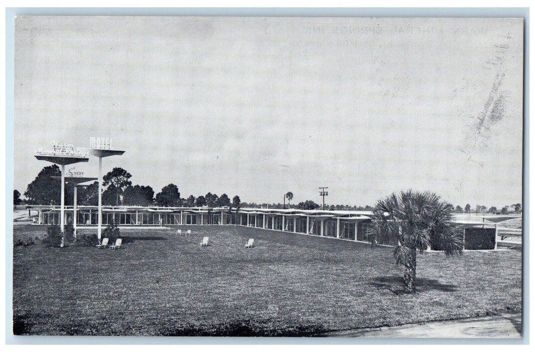 c1950's Warm Mineral Springs Inn Health Spa Venice Florida FL Postcard