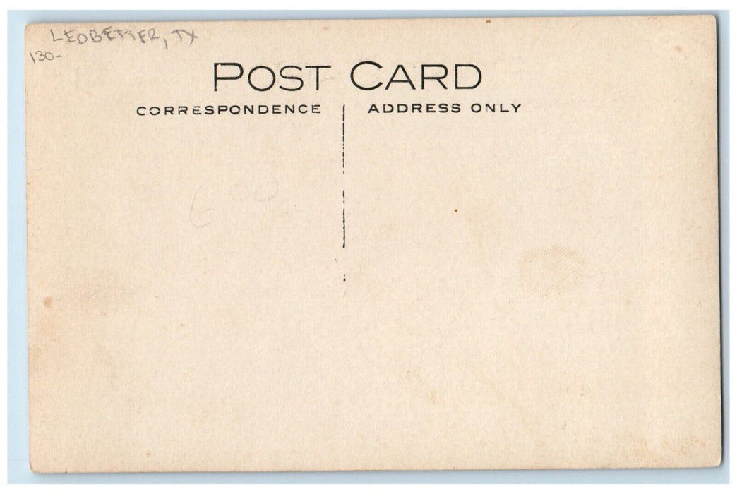 c1910's Main Street View Sturemer's Store Ledbetter Texas TX RPPC Photo Postcard