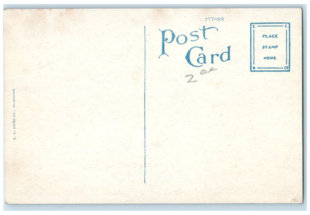 c1920's Mason Hotel St. Petersburg Florida FL Unposted Antique P1ostcard