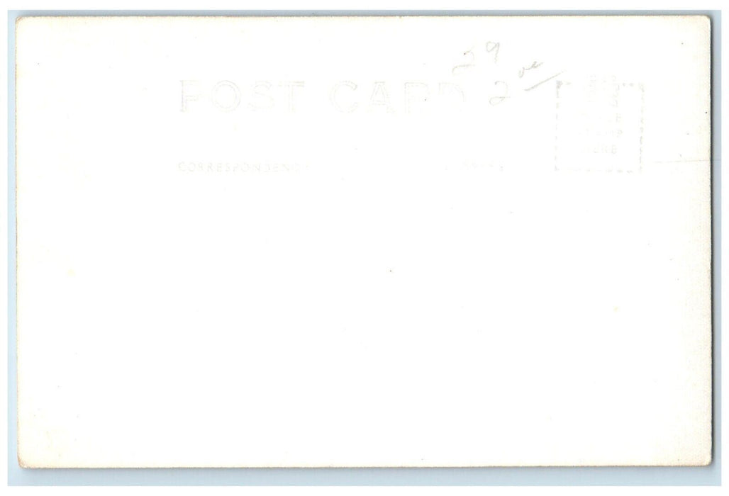 c1940's Jack Ratliff Of Pritchett Colorado CO, Donkeys Goat RPPC Photo Postcard
