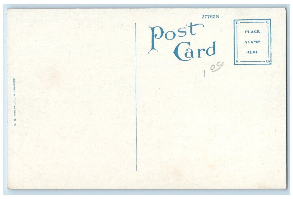 c1920's Bay Street and 7th Avenue North St. Petersburg Florida FL Postcard
