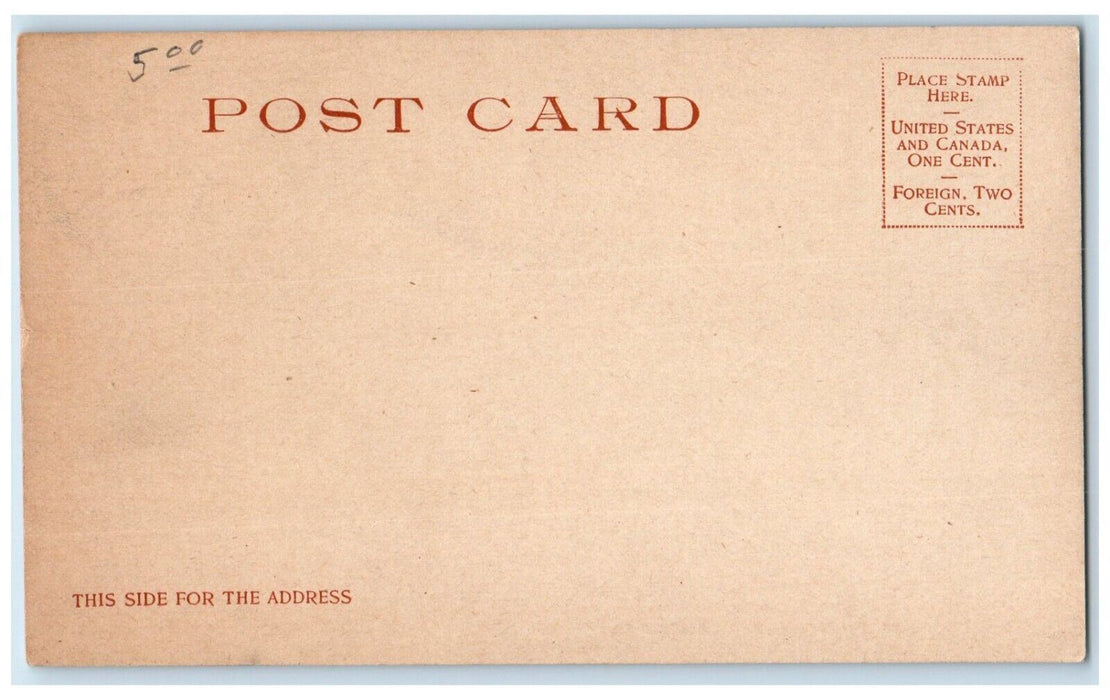 c1905 Str. Eastern States Detroit Buffalo Line Steamer Cruise Michigan Postcard