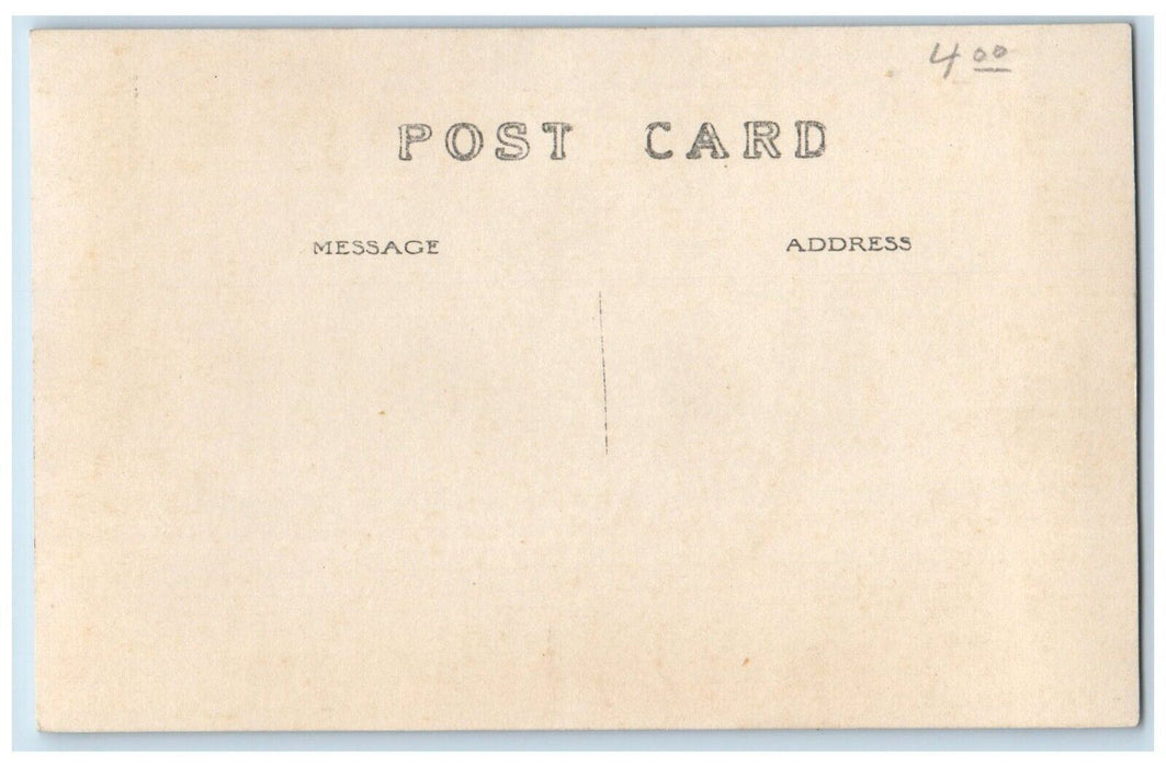 Los Angeles Public Library Raising Of The Flag At Monterey RPPC Photo Postcard