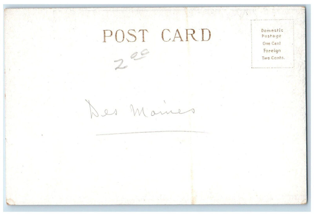 c1905 Main Building Drake University Des Moines Iowa IA Antique Postcard
