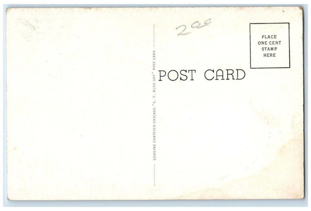 c1930's St. Anthony's Hospital Carroll Iowa IA Vintage Unposted Postcard
