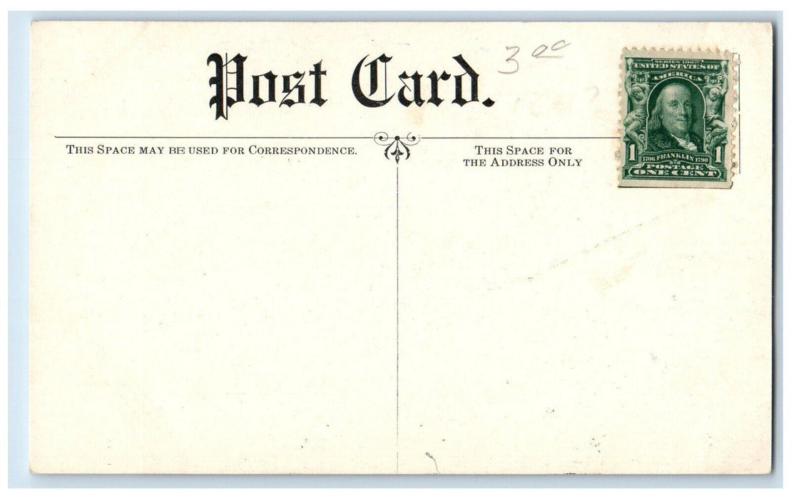 c1910 President McKinley's Special Crossing Viaduct Train Boone Iowa IA Postcard