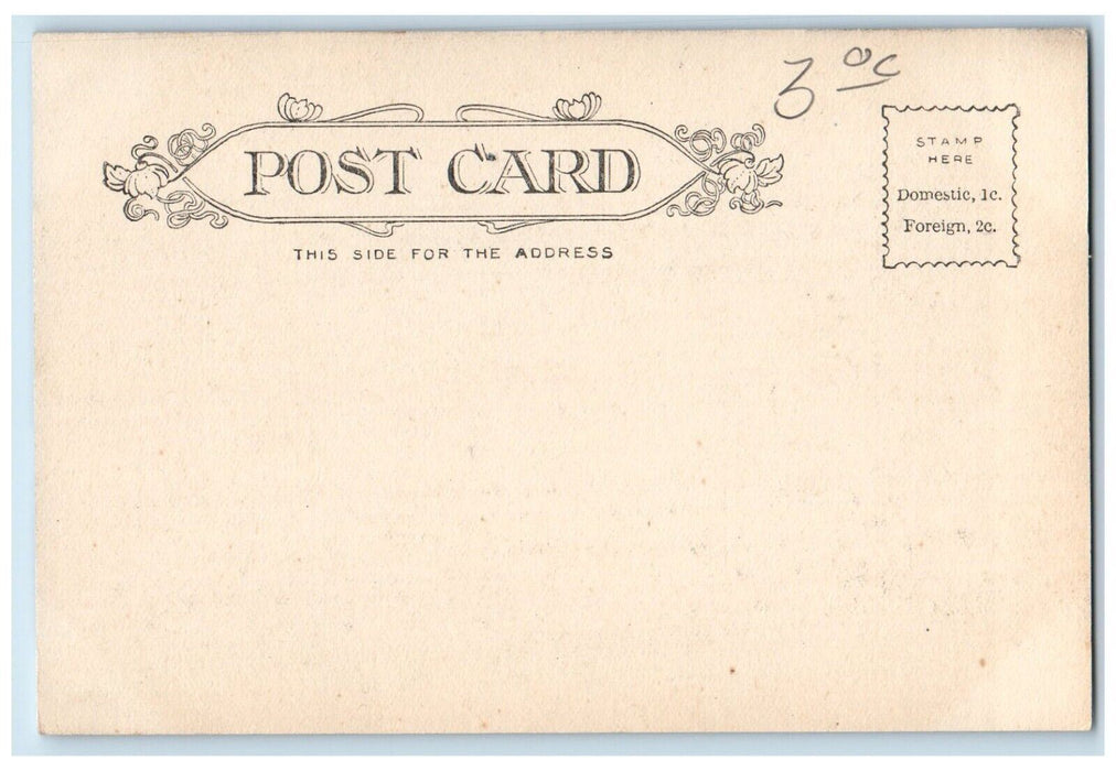 c1905 Swimming Pool in the Casino St. Augustine Florida FL Antique Postcard
