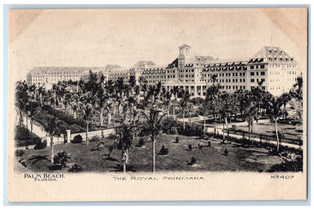 c1905 The Royal Poinciana Palm Beach Florida FL Antique Unposted Postcard