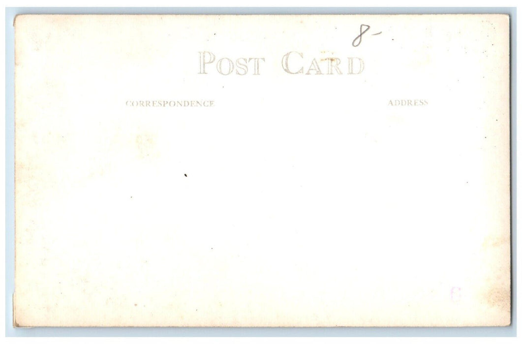 c1910's The First Catholic Church Southern Oregon OR Antique RPPC Photo Postcard