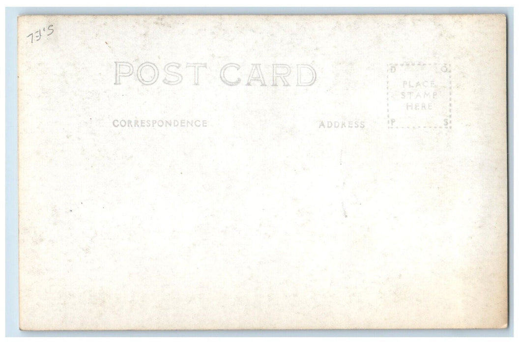 c1940s View Of Crater Lake Oregon OR, Brubaker Aerial Survey RPPC Photo Postcard