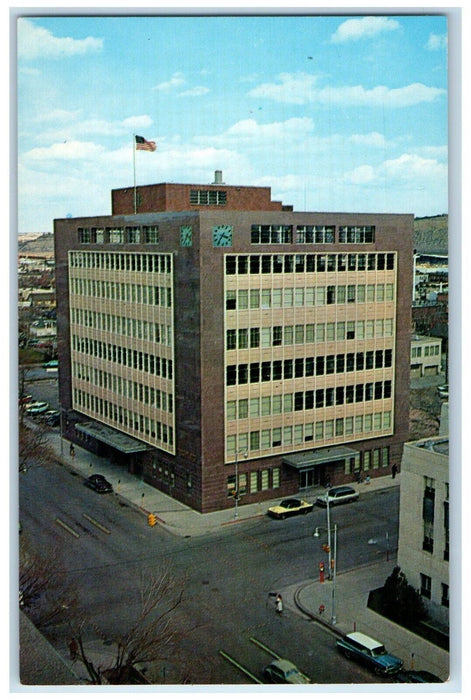 c1950's Yellowstone County Court House Billings Montana MT Unposted Postcard