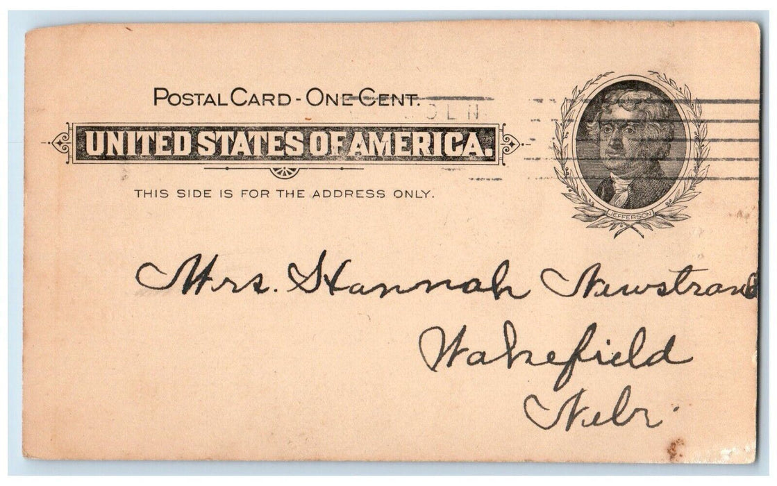 1898 Ex-Members of Alpha Camp and Friends Grand Reunion Omaha NE Postal Card