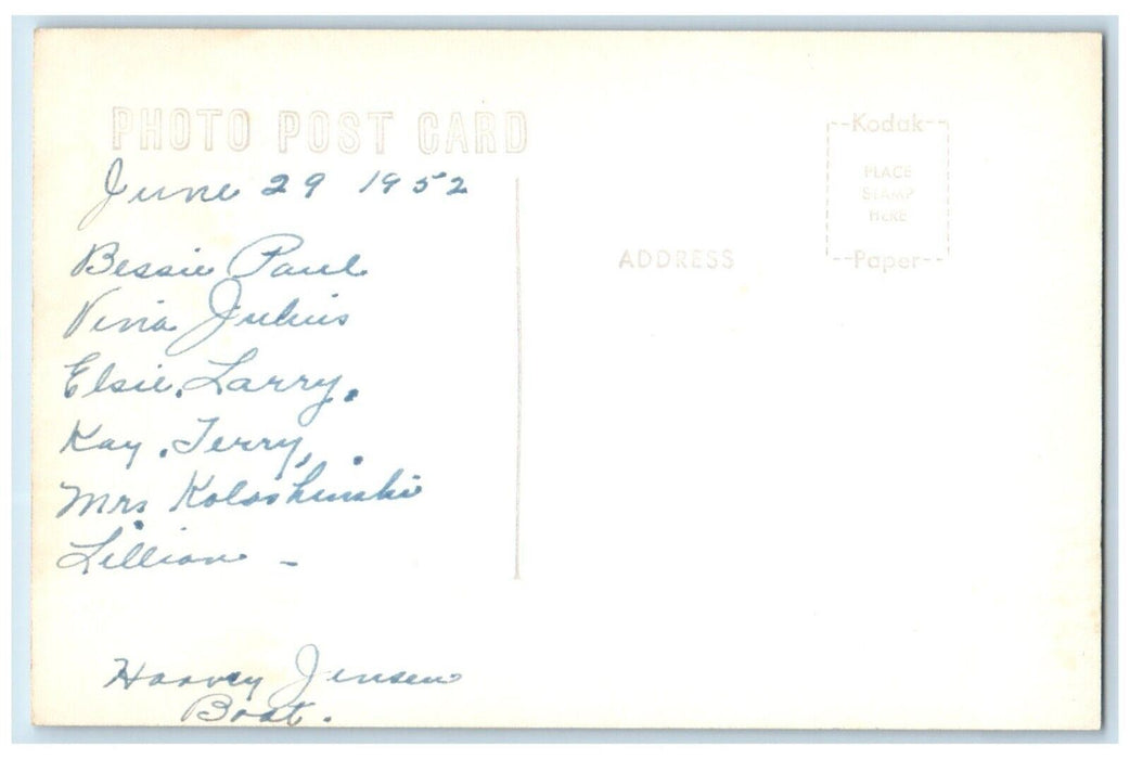 1952 Gate Of The Mountains Helena Montana MT Posted Vintage RPPC Photo Postcard