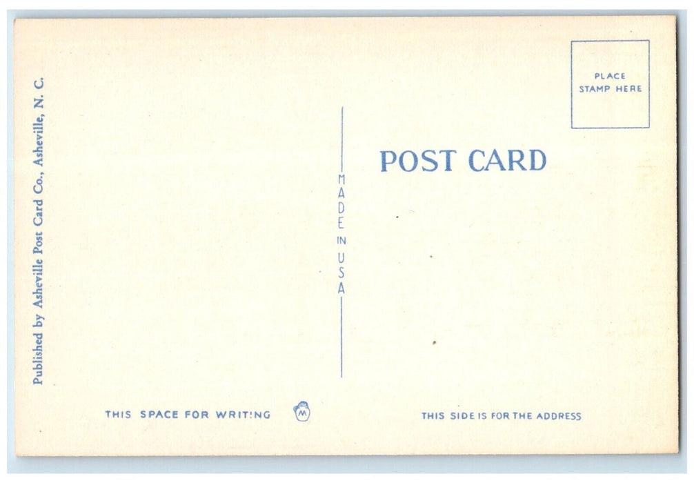 c1940 US Post Office Government Court House Anderson South Carolina SC Postcard