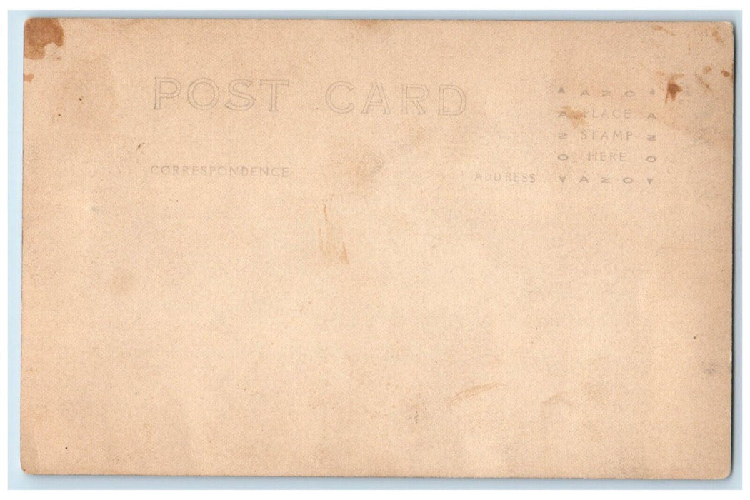 c1920's Basketball Sports University Jersey NPE High School RPPC Photo Postcard