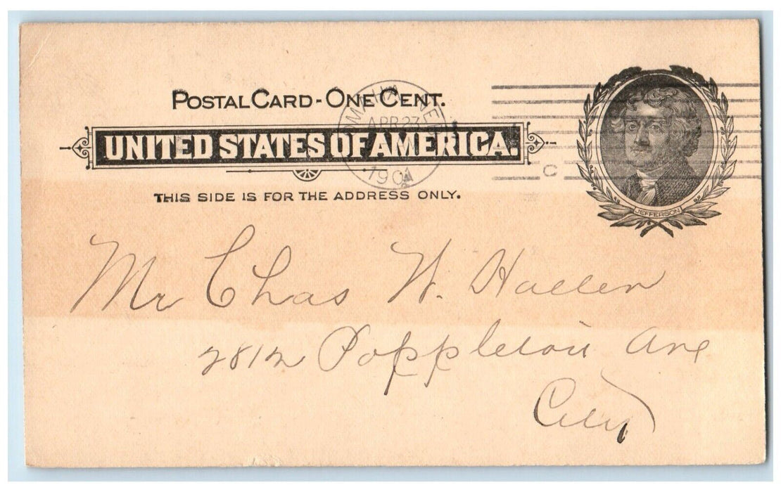 1901 Southwest Improvement Club Road Construction Meeting Omaha NE Postal Card