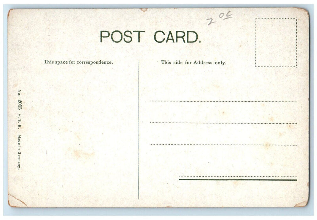c1910 St. Clements Episcopal Church El Paso Texas TX Unposted Antique Postcard