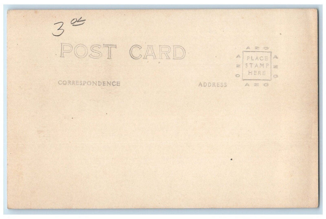 c1922 Polish Mt. Top View Allegany County Maryland MD RPPC Photo Postcard