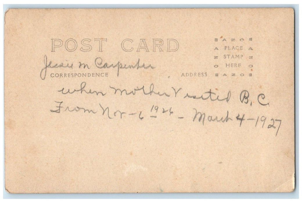 c1926 Main Street View Of Battle Creek Savings Bank Iowa IA RPPC Photo Postcard