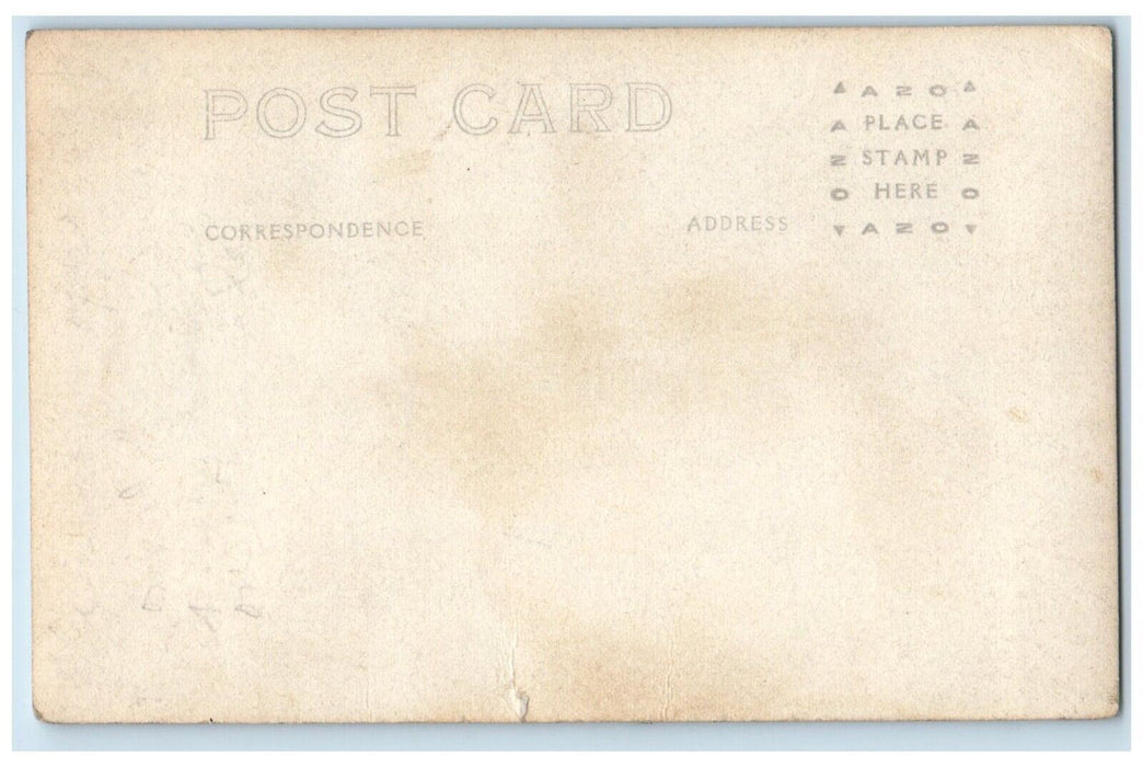 c1920's Public School View Ainsworth Iowa IA RPPC Photo Unposted Postcard