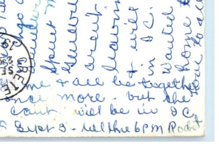 1958 Frees Hall Dorne College View Crete Nebraska NE RPPC Photo Postcard