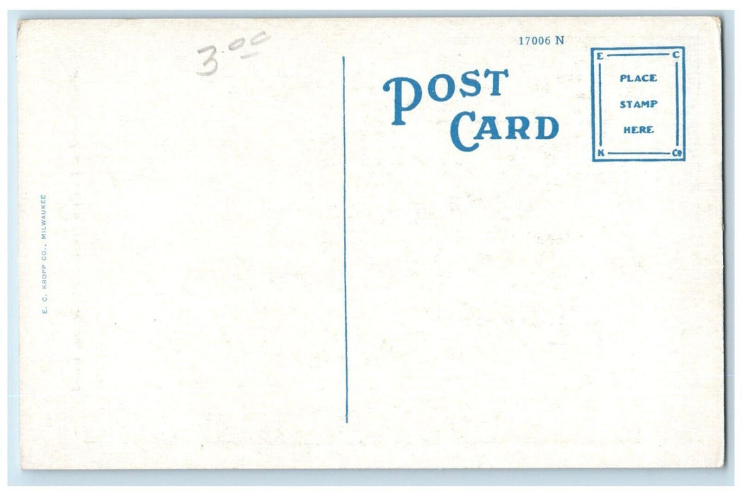 c1910's Masonic Hall And Palace Theater Mt. Carmel Illinois IL Antique Postcard