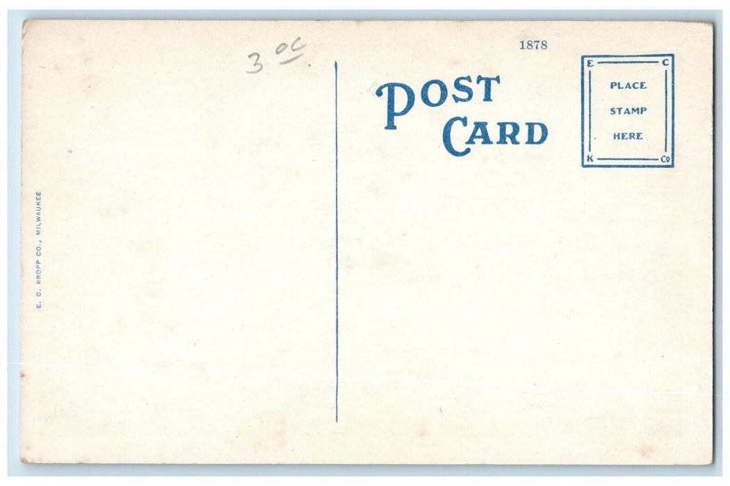 c1910's Tarbox Block Stephenson Street Freeport Illinois IL Antique Postcard
